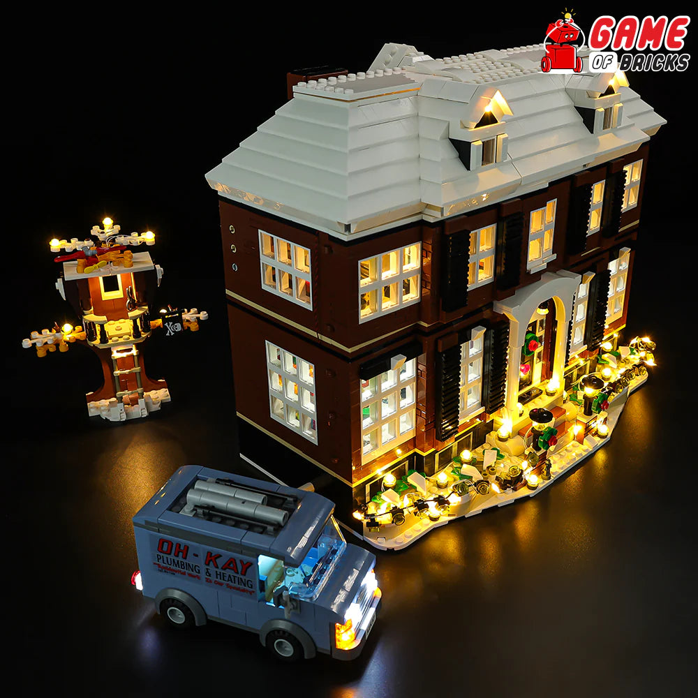 Light Kit for LEGO® Home Alone House (21330)