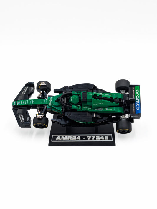 Display Stand for LEGO® Aston Martin AMR24 F1 Car (77245)