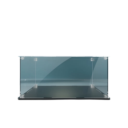 Clear LEGO Friends Central Perk Display Case – Empty Box for Custom Storage & Display set 21319