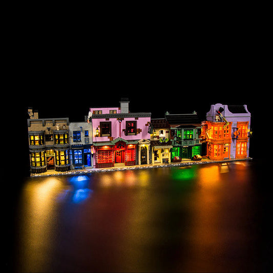 Light kit for LEGO set 75978 Diagon Alley