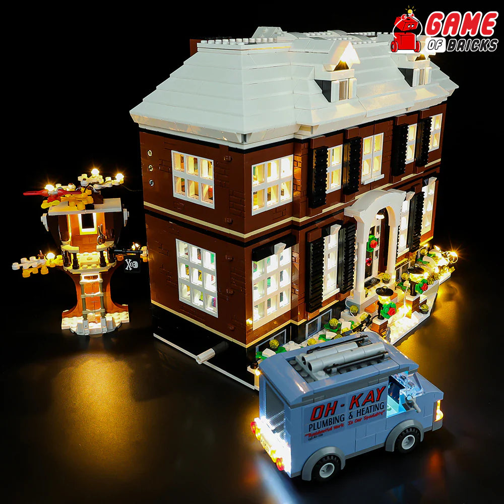 Light Kit for LEGO® Home Alone House (21330)