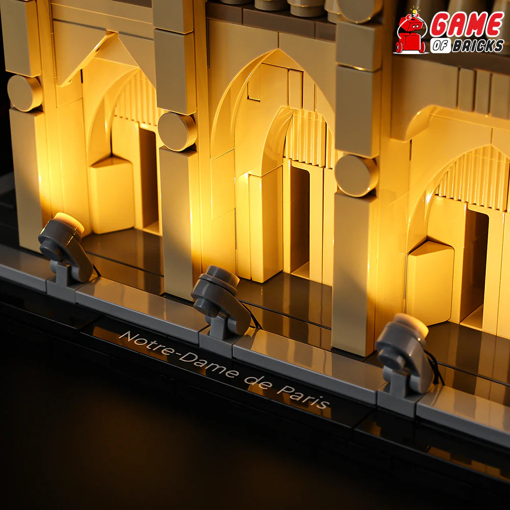 Light Kit for LEGO® Notre-Dame de Paris (21061)