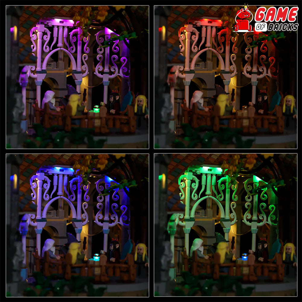 Light Kit for LEGO® Lord of the Rings™ Rivendell (10316)