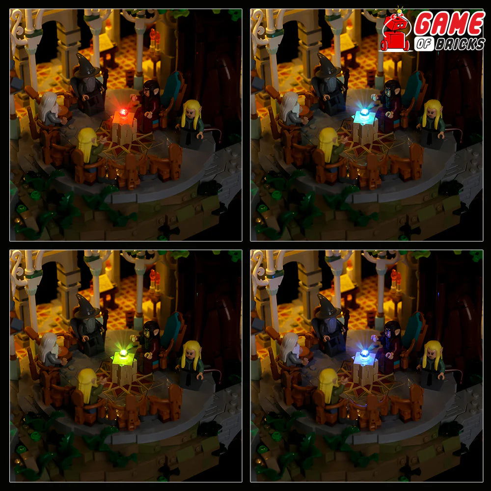 Light Kit for LEGO® Lord of the Rings™ Rivendell (10316)