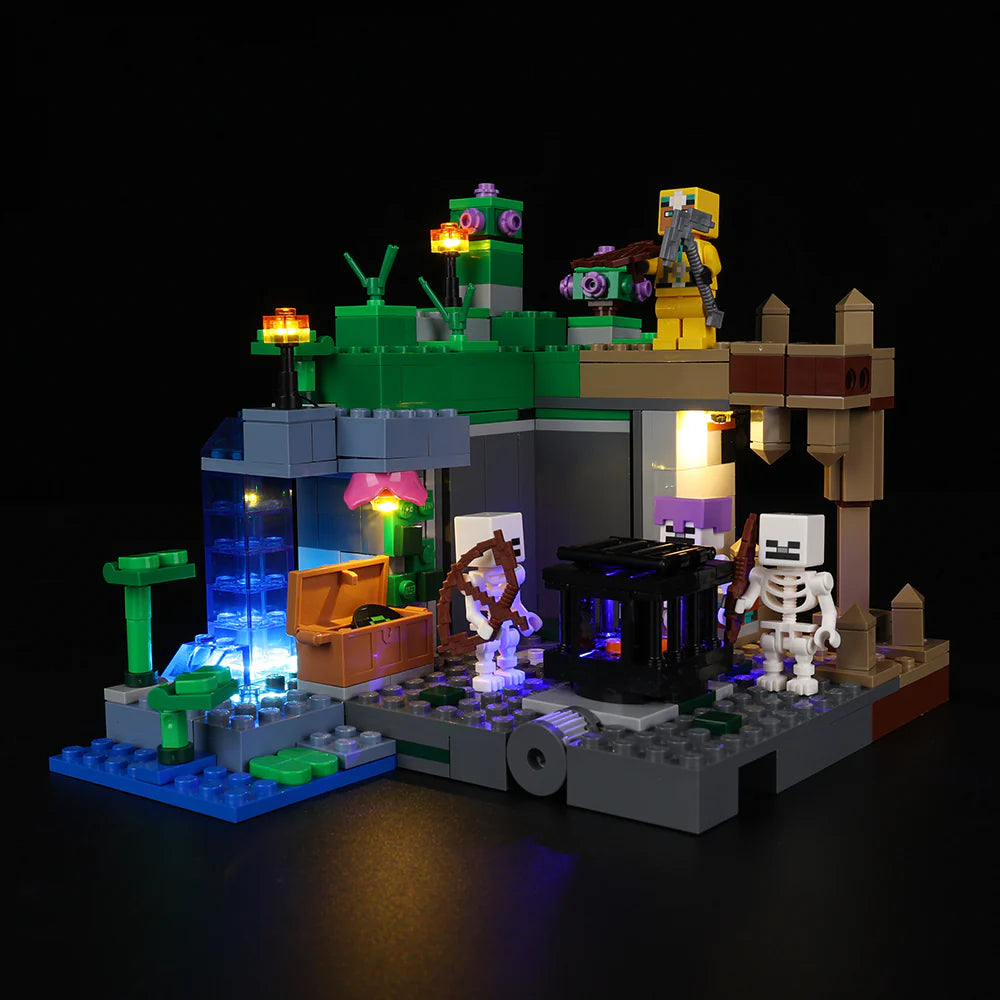 Light Kit for LEGO® Minecraft Skeleton Dungeon (21189)