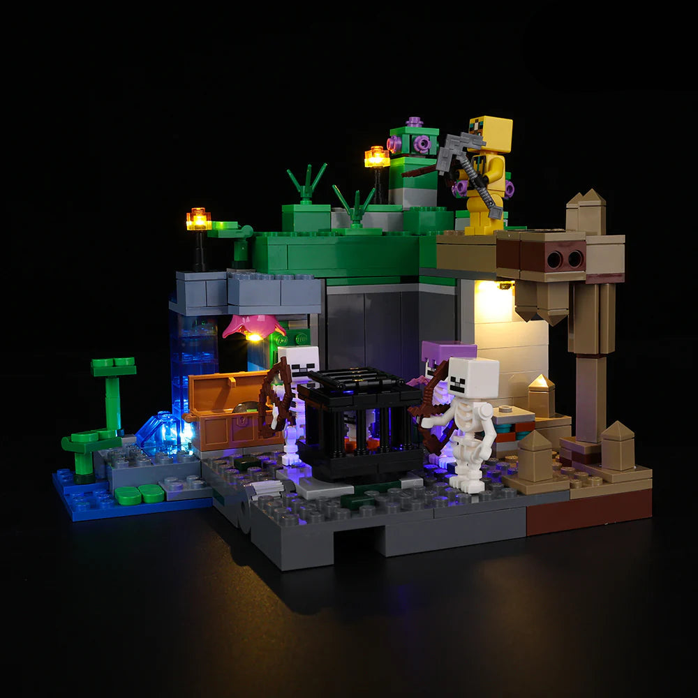 Light Kit for LEGO® Minecraft Skeleton Dungeon (21189)