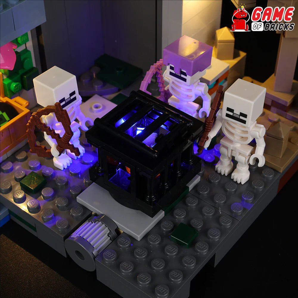 Light Kit for LEGO® Minecraft Skeleton Dungeon (21189)