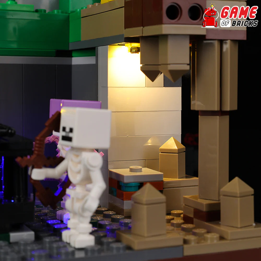 Light Kit for LEGO® Minecraft Skeleton Dungeon (21189)
