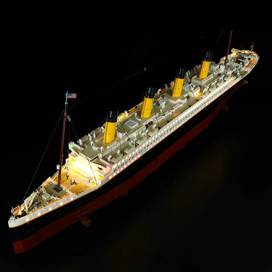 light kit LEGO Titanic (10294) top view