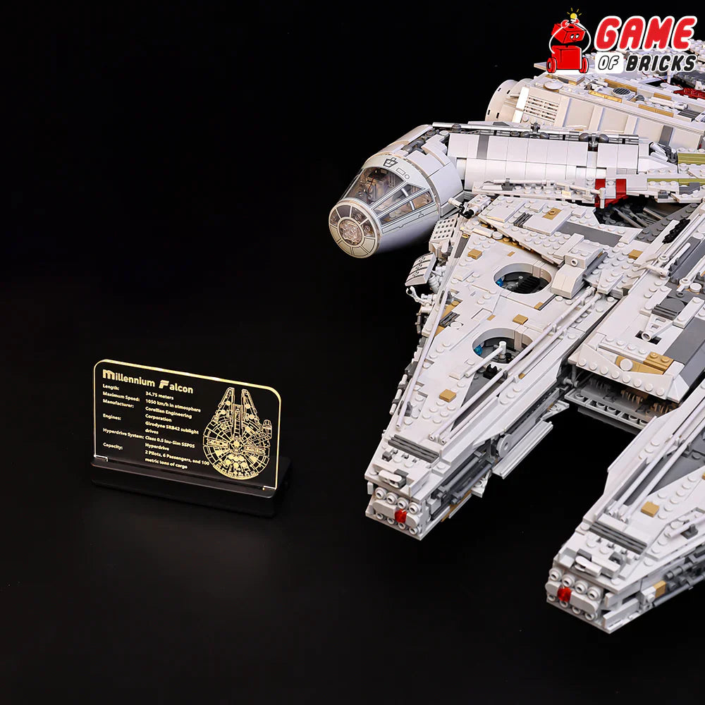 LED NAMEPLATES FOR LEGO®