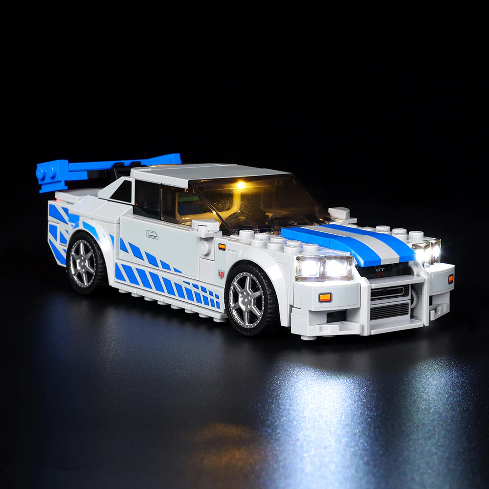 Light Kit for LEGO® 2 Fast 2 Furious Nissan Skyline GT-R R34 (76917)
