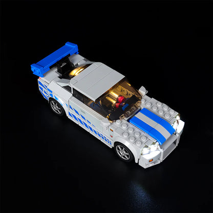 Light Kit for LEGO® 2 Fast 2 Furious Nissan Skyline GT-R R34 (76917)