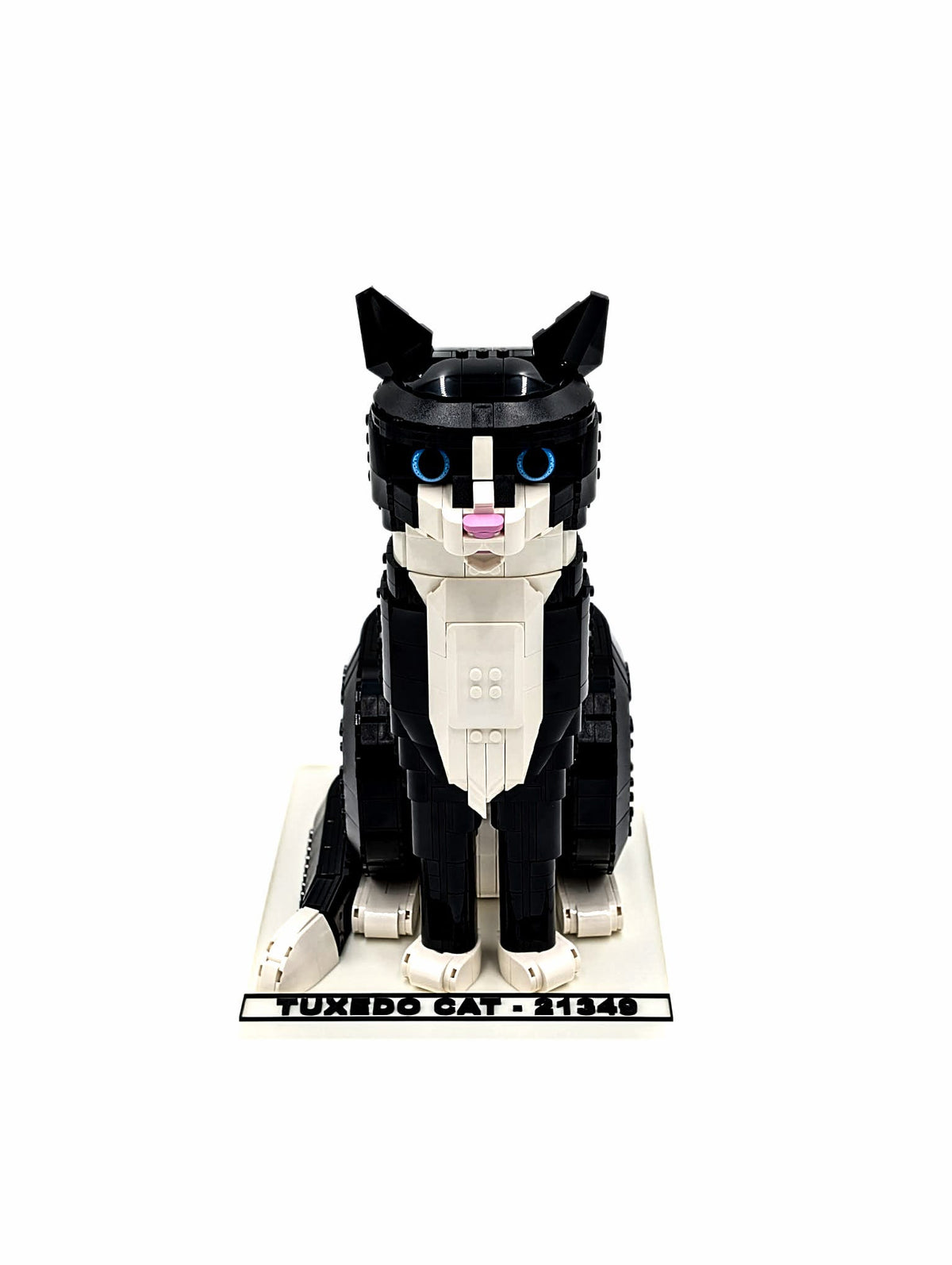 Display Stand for LEGO® Tuxedo Cat (21349)