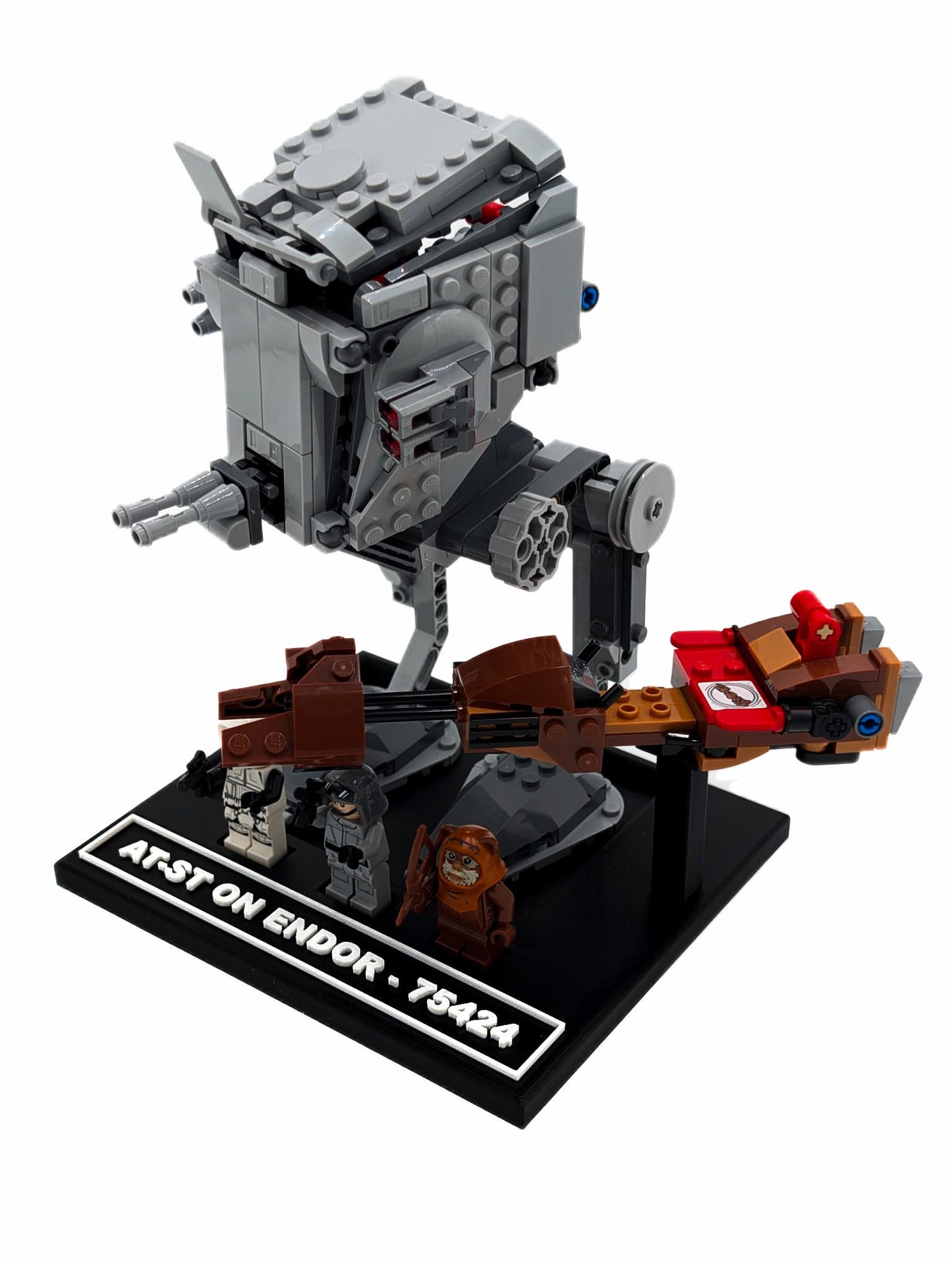 Display Stand for LEGO® AT-ST Attack on Endor (75424)
