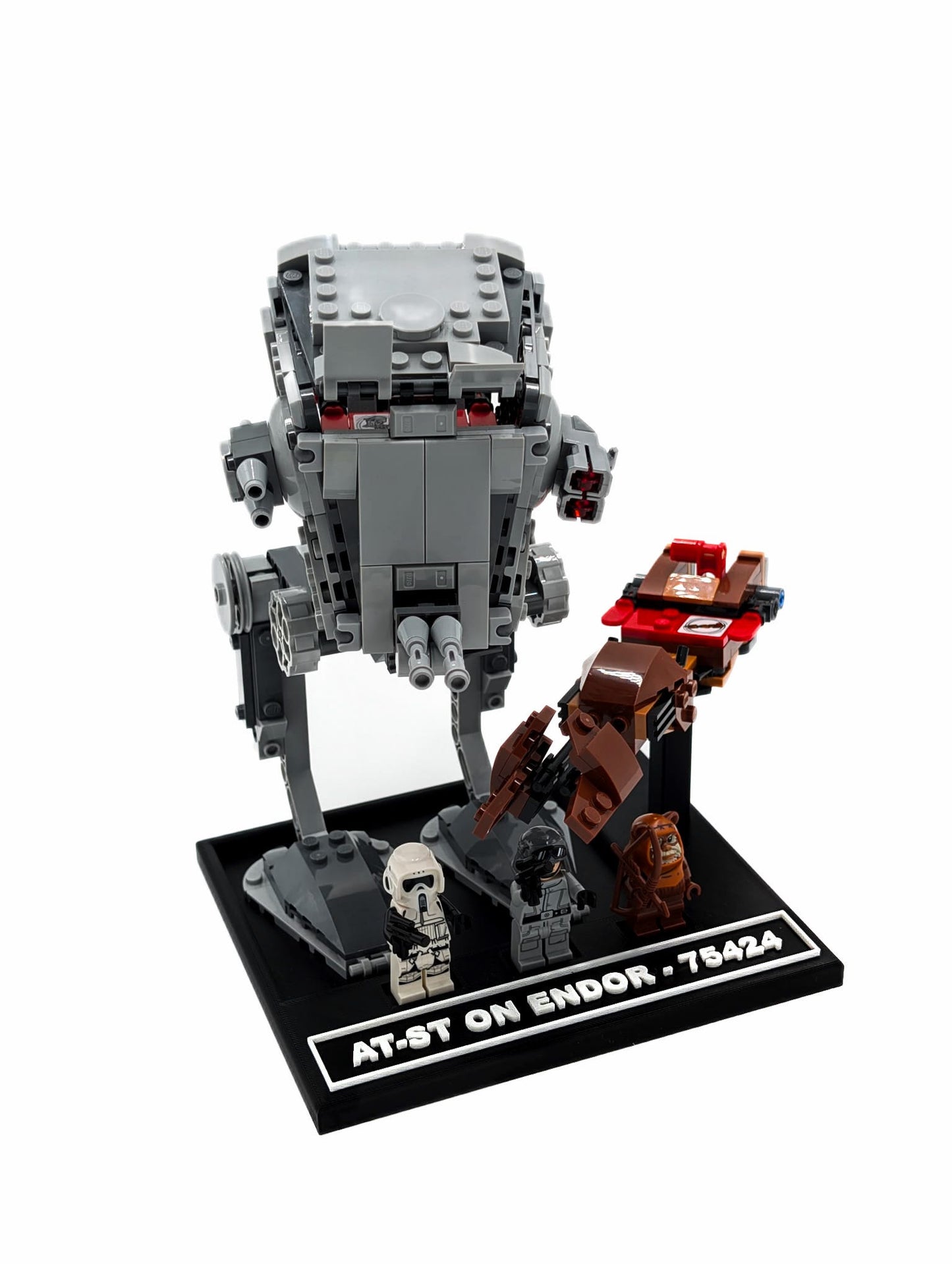 Display Stand for LEGO® AT-ST Attack on Endor (75424)