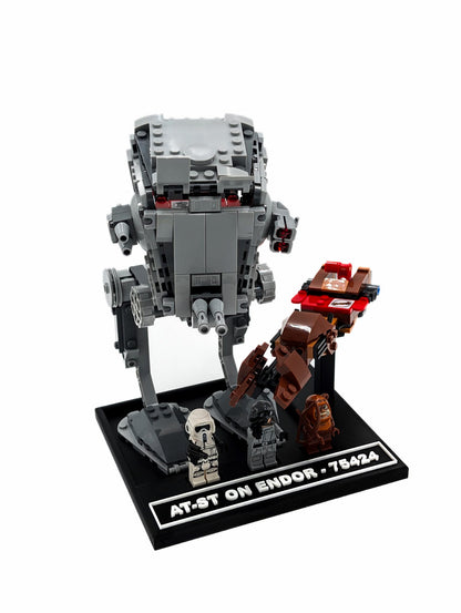 Display Stand for LEGO® AT-ST Attack on Endor (75424)