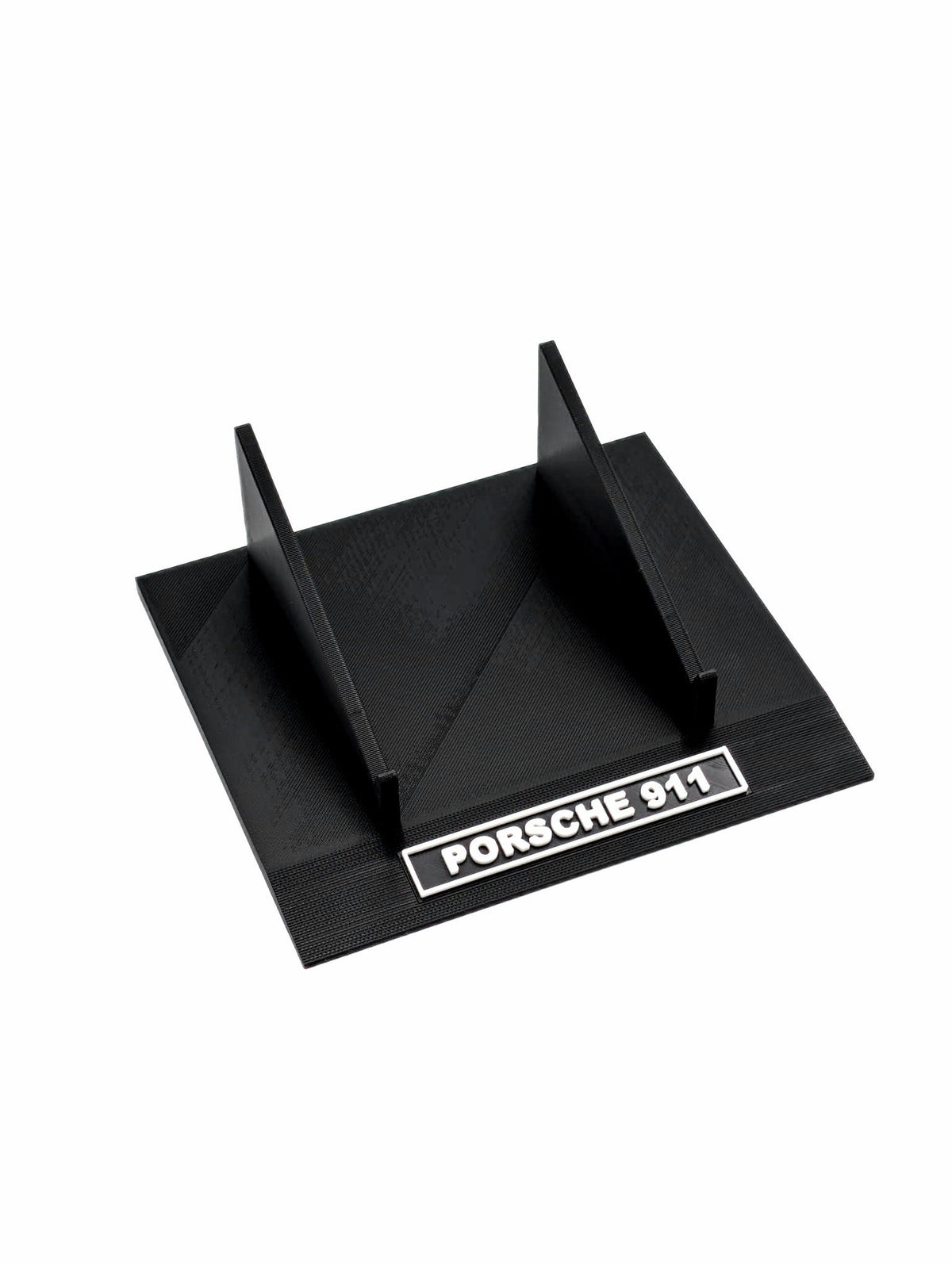 Black display stand for LEGO® Porsche 911 10295