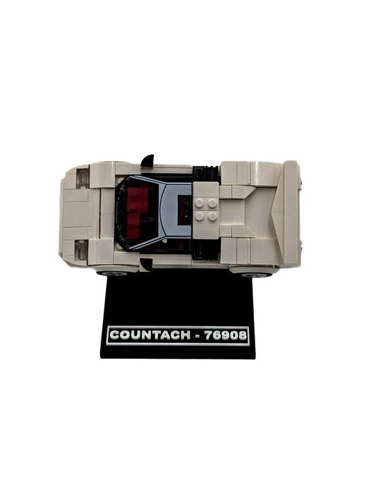 Display Stand for LEGO® Lamborghini Countach (76908)
