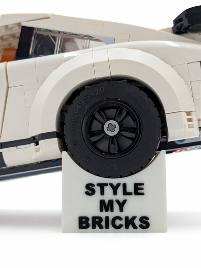 Display Wedge Blocks for LEGO® Icons Cars