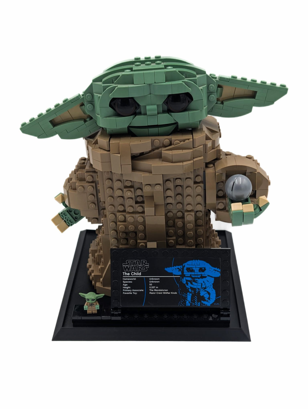 Display Stand for LEGO® Star Wars Grogu - The Child (75318)