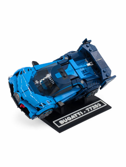 Display Stand for LEGO® Bugatti Vision GT Hyper Car (77253)