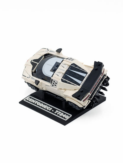 Display Stand for LEGO® Bugatti Centodieci (77240)