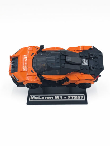 Display Stand for LEGO® McLaren W1 Car (77257)