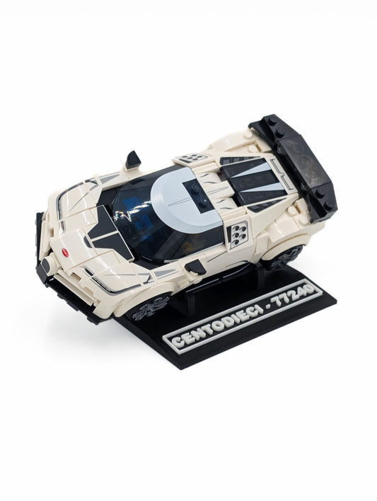 Display Stand for LEGO® Bugatti Centodieci (77240)