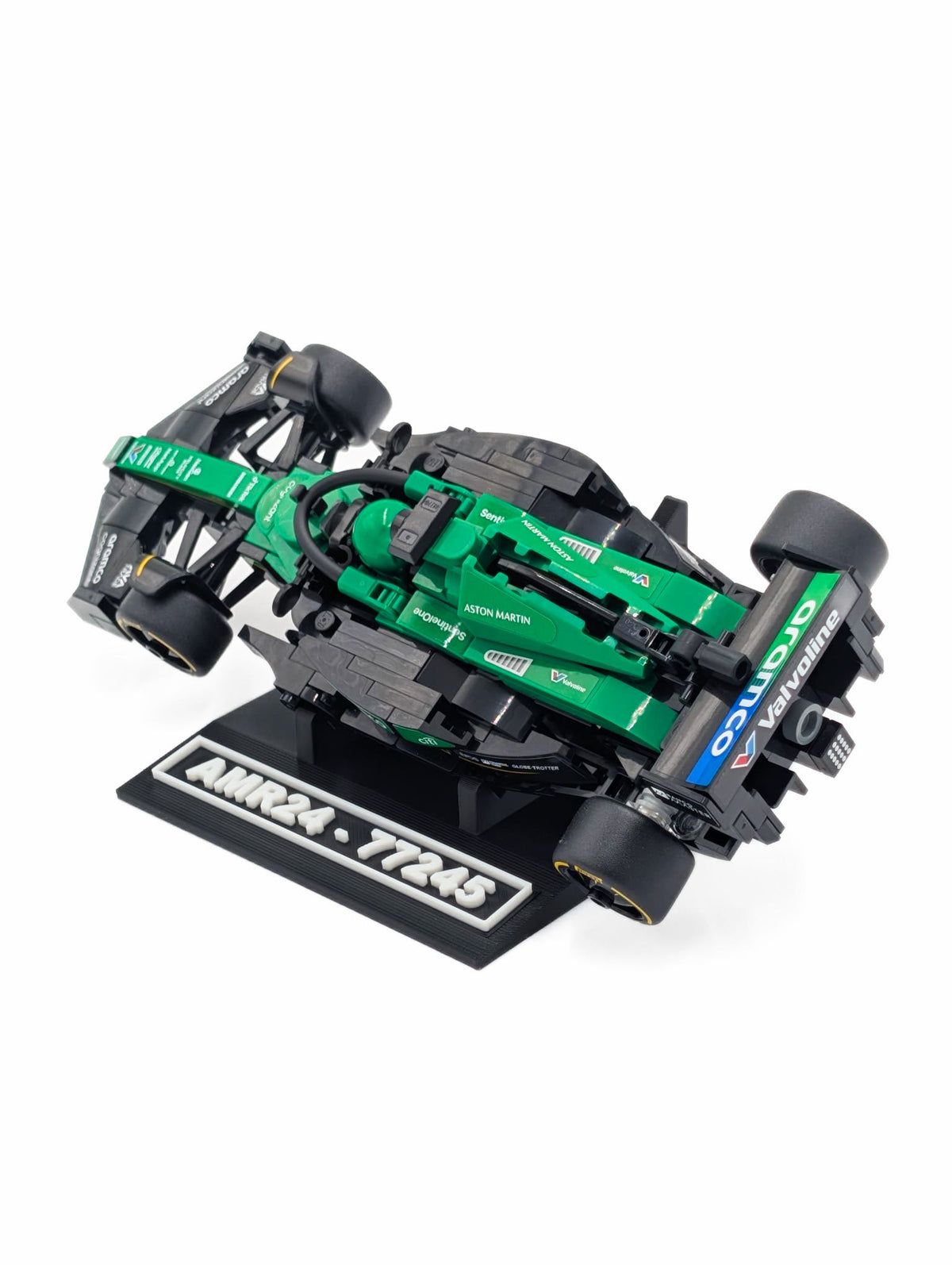 Display Stand for LEGO® Aston Martin AMR24 F1 Car (77245)