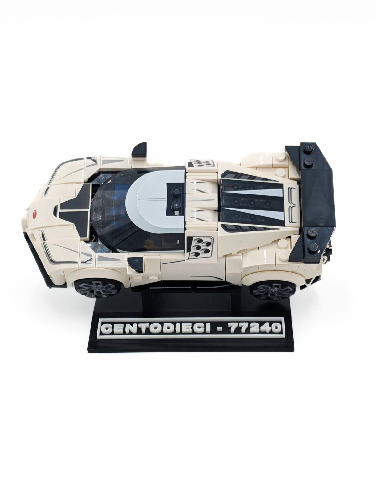 Display Stand for LEGO® Bugatti Centodieci (77240)