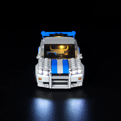 Light Kit for LEGO® 2 Fast 2 Furious Nissan Skyline GT-R R34 (76917)