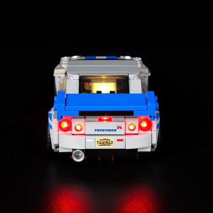 Light Kit for LEGO® 2 Fast 2 Furious Nissan Skyline GT-R R34 (76917)
