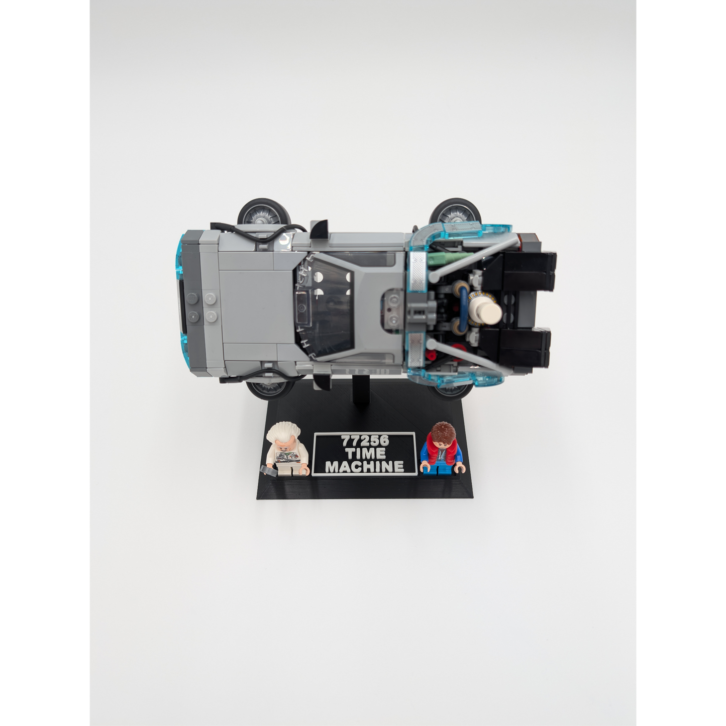 Display Stand for LEGO® Back To The Future DeLorean (77256)
