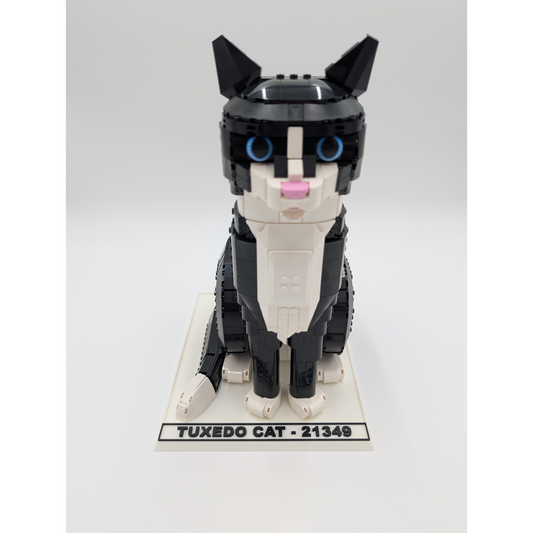 Display Stand for LEGO® Tuxedo Cat (21349)