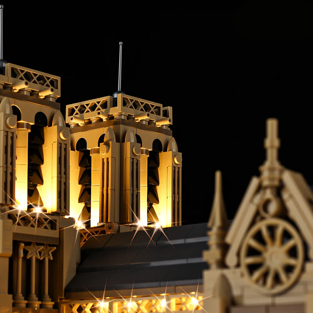 Light Kit for LEGO® Notre-Dame de Paris (21061)