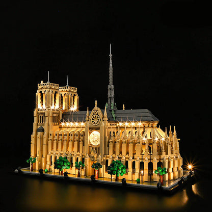 Light Kit for LEGO® Notre-Dame de Paris (21061)