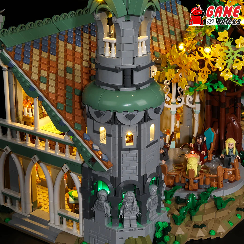 Light Kit for LEGO® Lord of the Rings™ Rivendell (10316)
